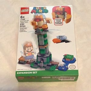 LEGO Super Mario: 71388 Boss Sumo Bro Topple Tower. 231 piece LEGO Set. Box Wear